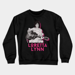 Loretta lynn\\original retro fan art Crewneck Sweatshirt